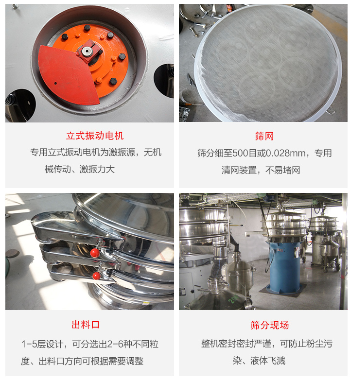 旋振篩定制化有:移動,加緣,閘門等多種形式選擇。子母設計透網(wǎng)率高,換網(wǎng)方便。