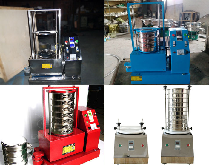 試驗篩 三種不同類型的試驗篩,區(qū)別控制臺在下部或在右側。材質為不銹鋼和碳鋼兩種,碳鋼材質做了噴漆有:紅色和藍色兩種。