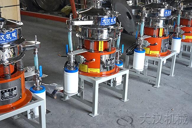 氣體保護(hù)不銹鋼振動篩 數(shù)臺氣體保護(hù)不銹鋼振動篩