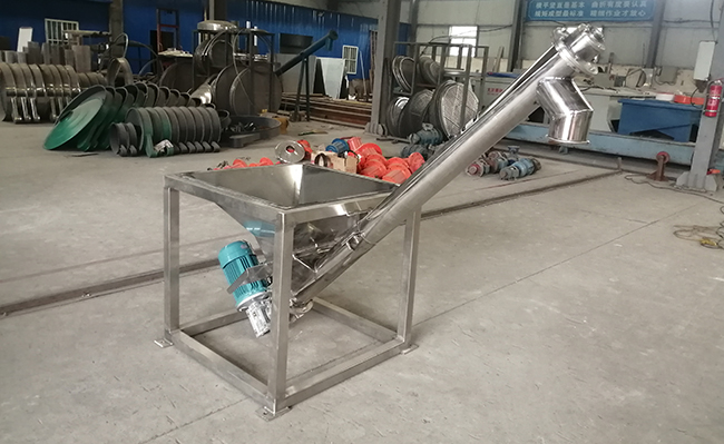 ls螺旋輸送機：型號齊全，結構簡單，占地面積小，輸送能力強。